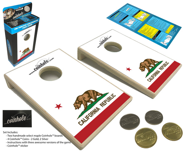 California State Flag Coinhole® Game Set