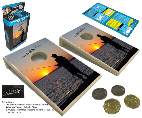 Fishing on the Beach Coinhole® Game Set