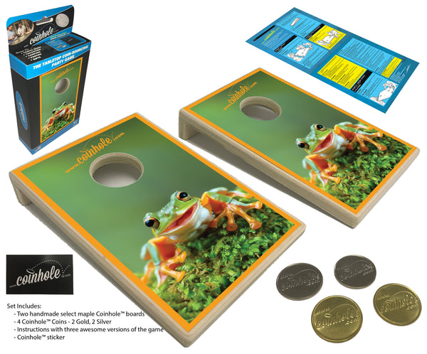 Frog Coinhole® Tabletop Game Set