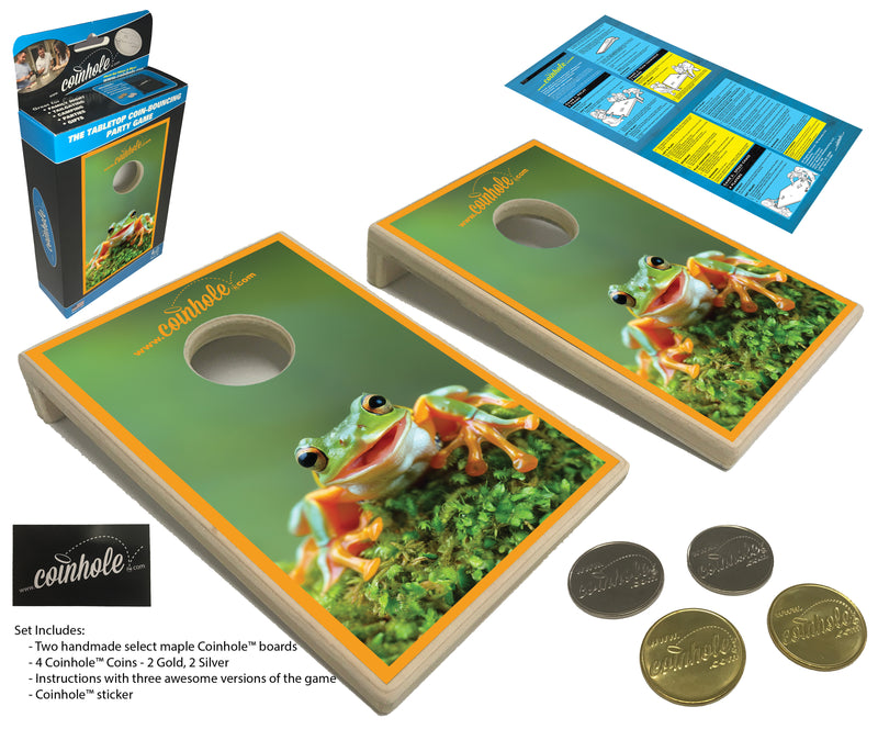 Frog Coinhole® Game Set