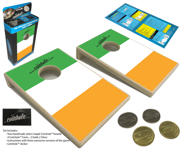 Ireland Flag Coinhole® Game Set