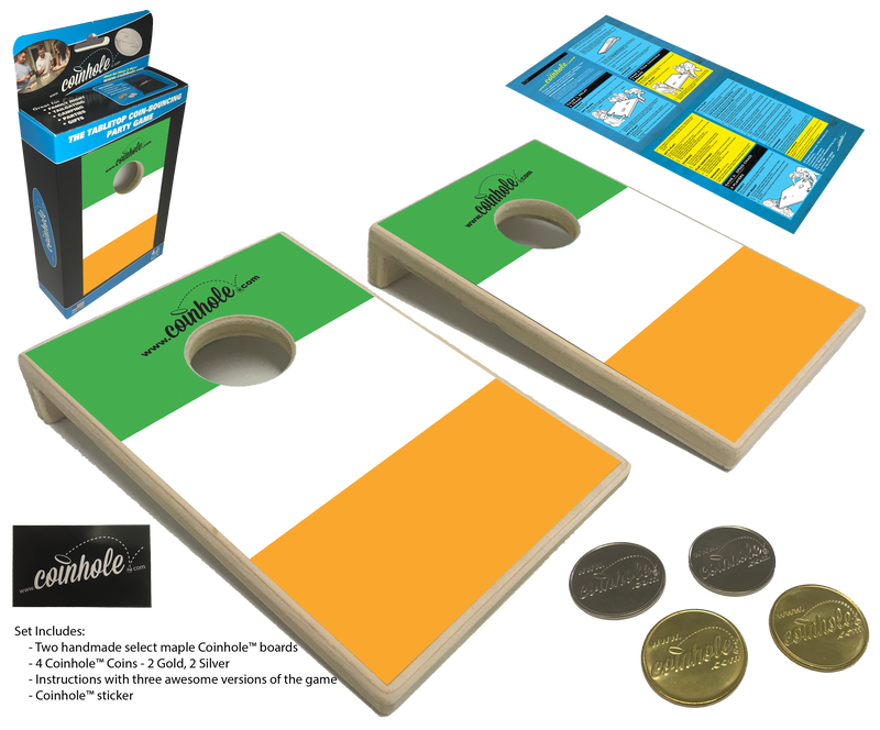 Ireland Flag Coinhole® Game Set