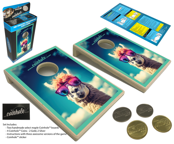 Llama Coinhole® Game Set - ★★★★★