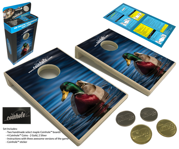 Mallard Duck Coinhole® Tabletop Game Set