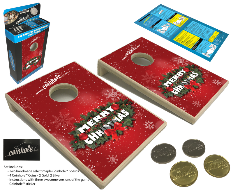 Merry Christmas Coinhole® Game Set