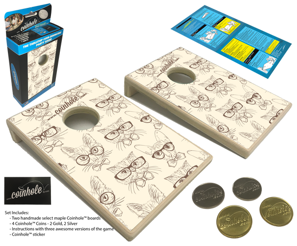 Multiple Cats Coinhole® Game Set