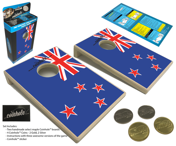 New Zealand Flag Coinhole® Game Set