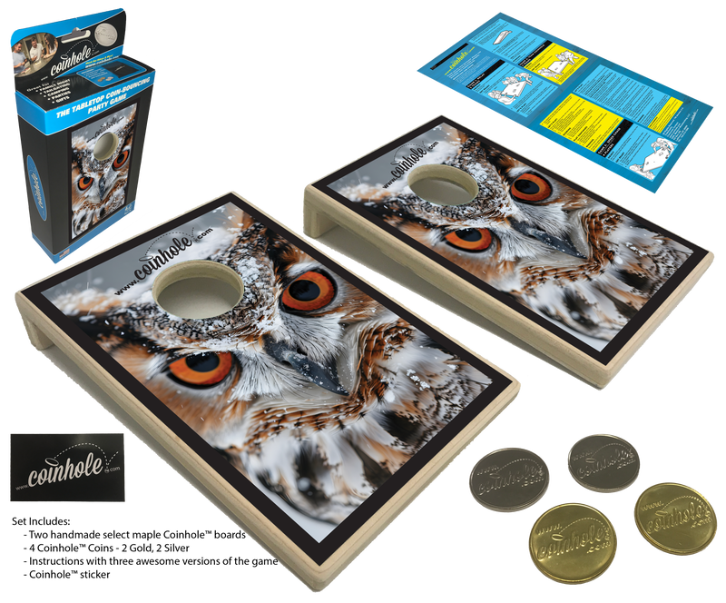 Owl Coinhole® Game Set