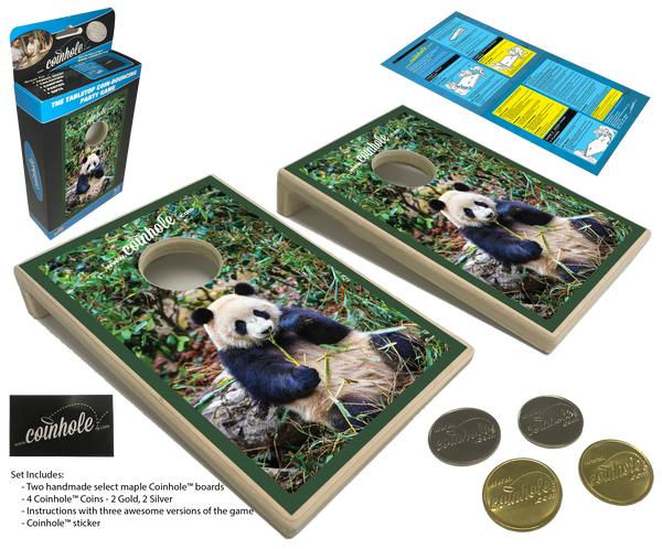 Panda Bear Coinhole® Game Set