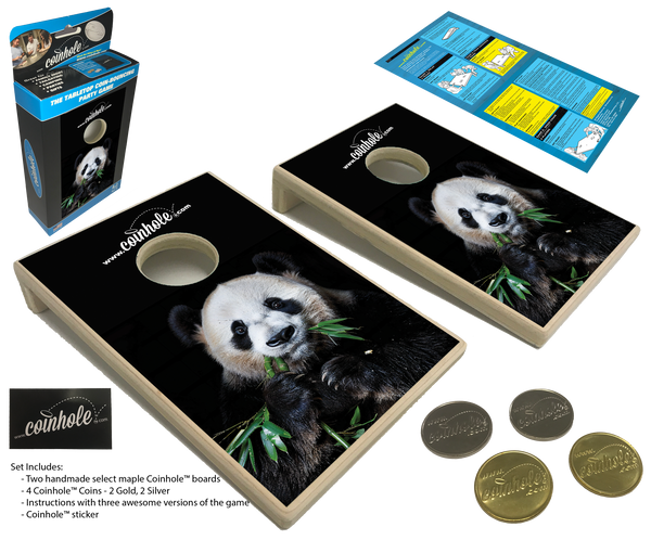 Panda Coinhole® Game Set