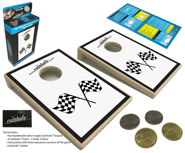 Racing Flag Coinhole® Game Set