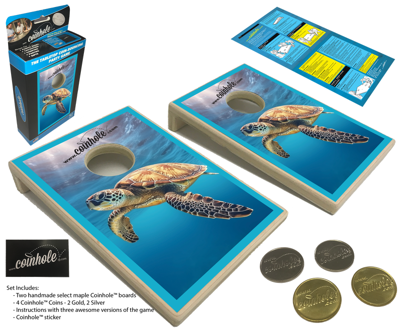 Sea Turtle Coinhole® Game Set - ★★★★★