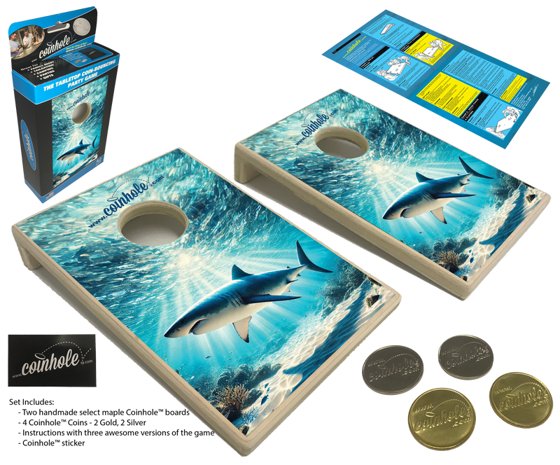 Shark Coinhole® Game Set