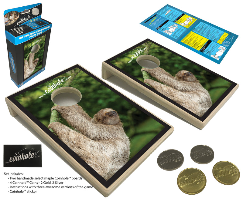 Sloth Coinhole® Game Set