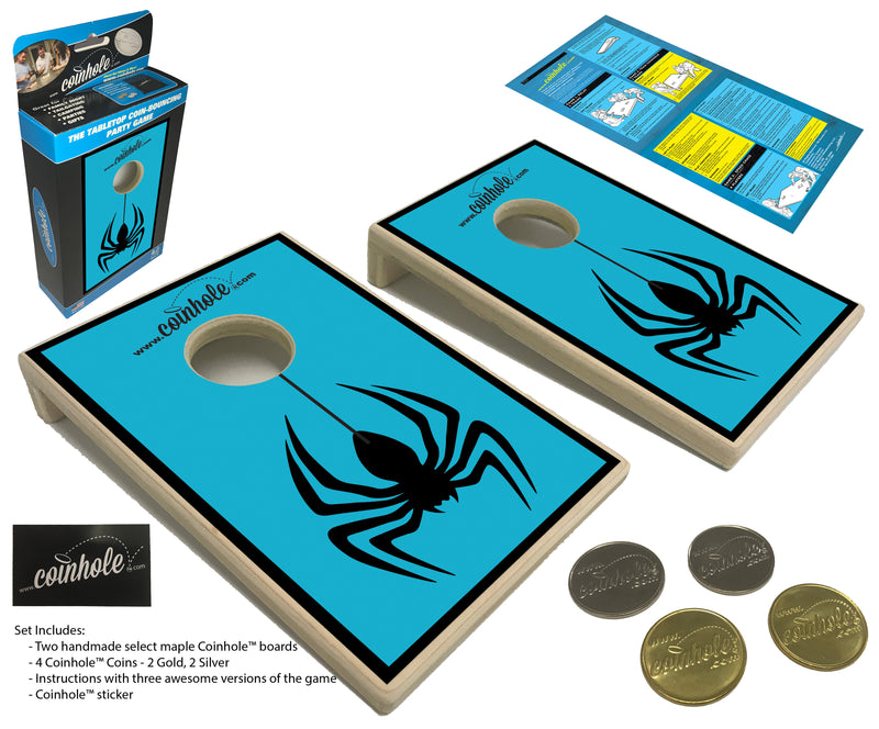 Spider Coinhole® Tabletop Game Set