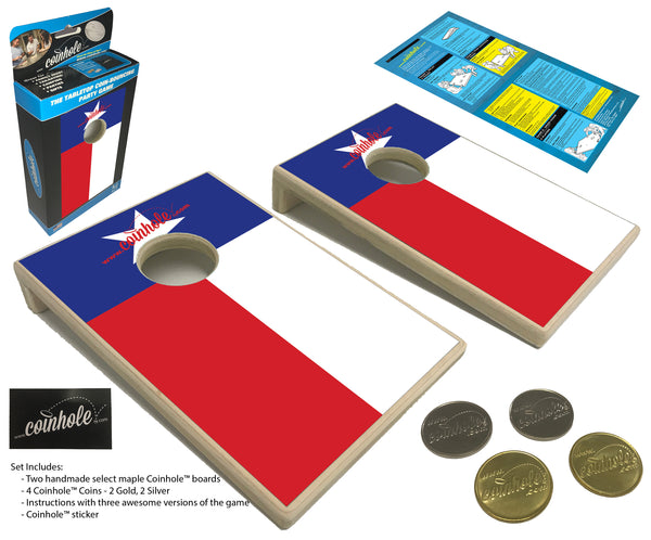 Texas Flag Coinhole® Game Set