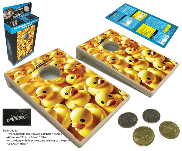 Rubber Duck Coinhole® Tabletop Game Set