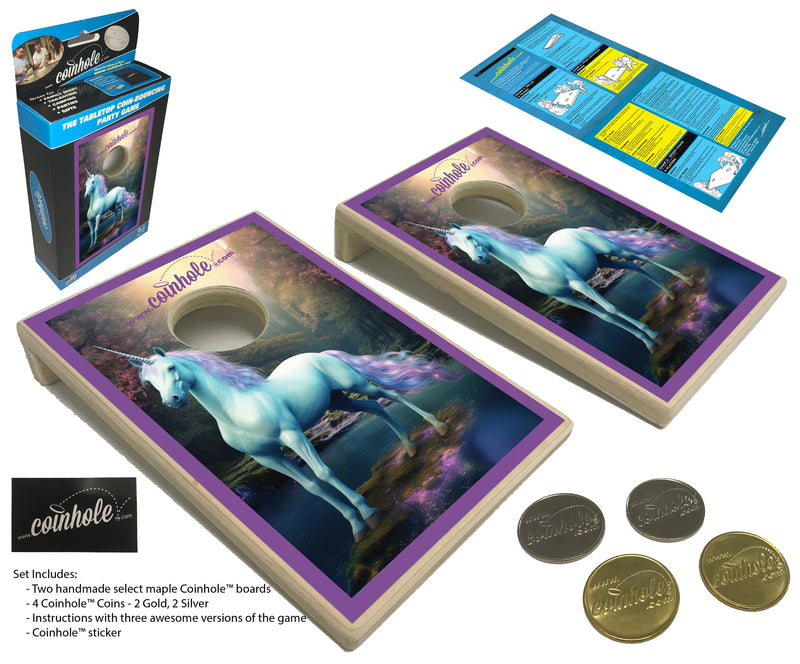 Unicorn Coinhole® Tabletop Game Set