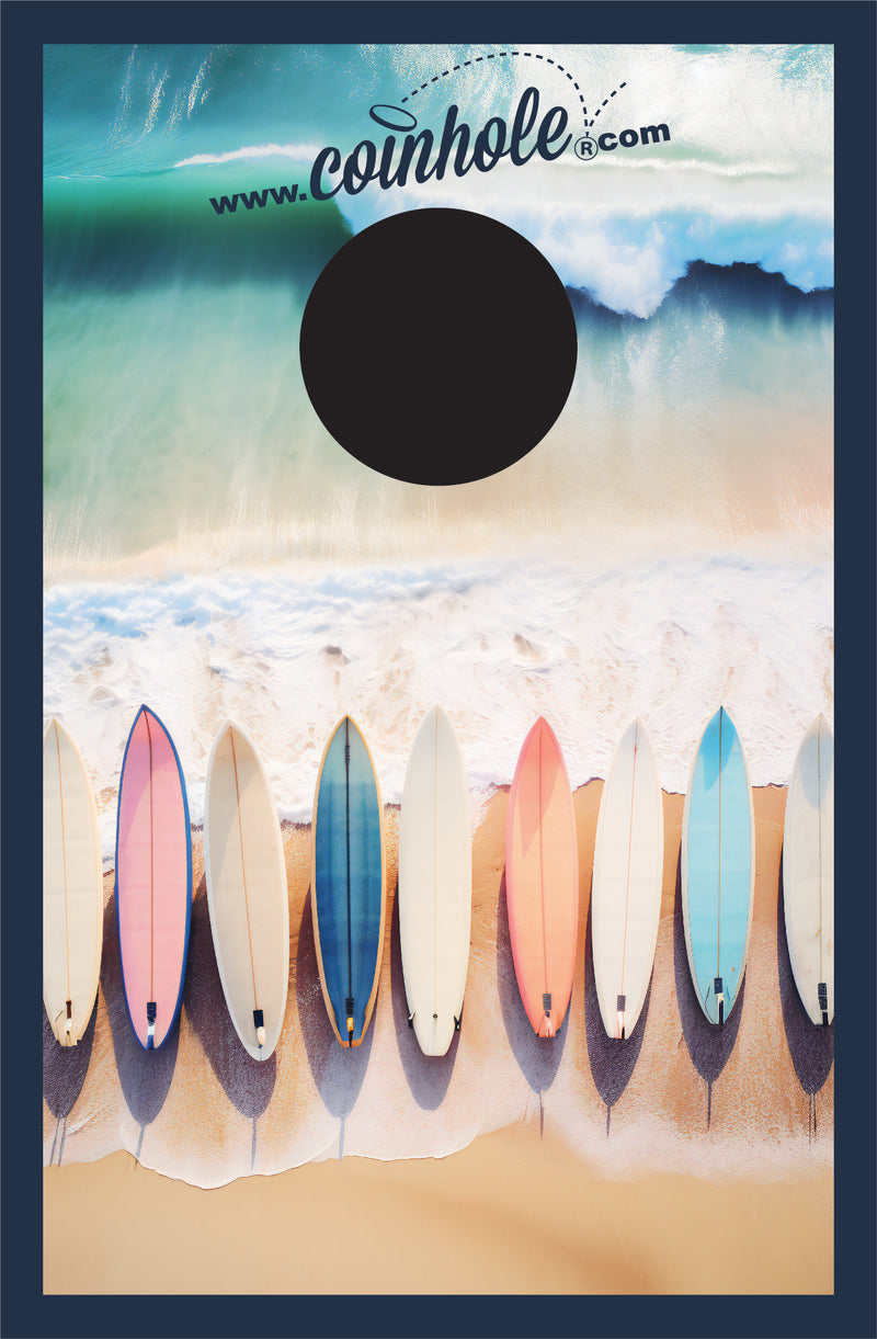 Surf Coinhole® Single Board