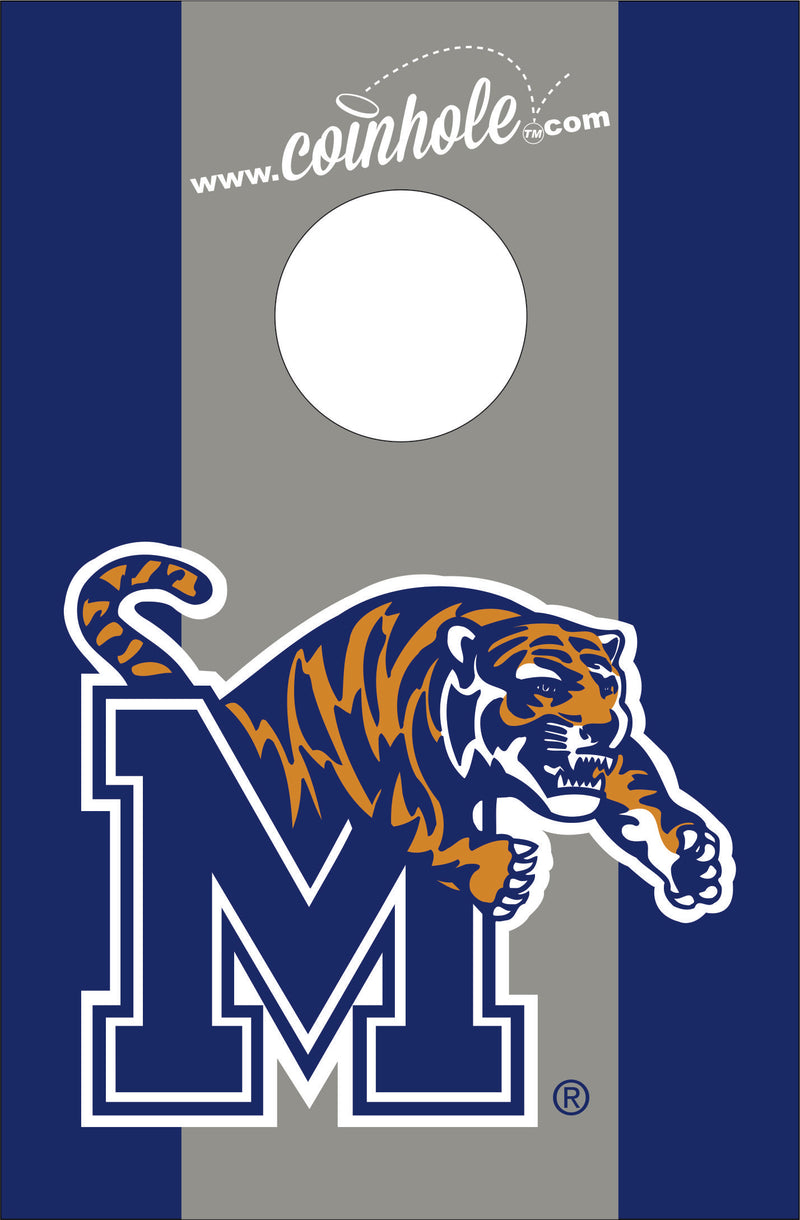 University of Memphis Coinhole® Single Board