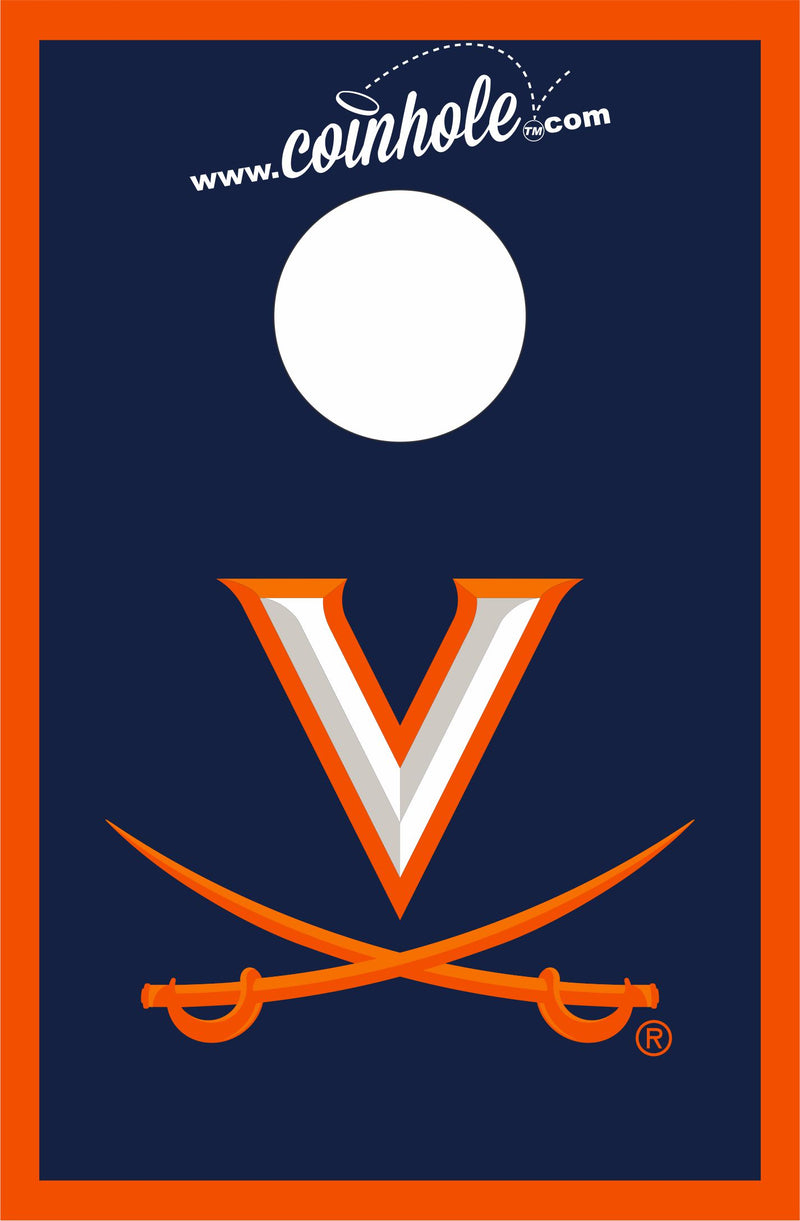 University of Virginia Coinhole® Full Game Set