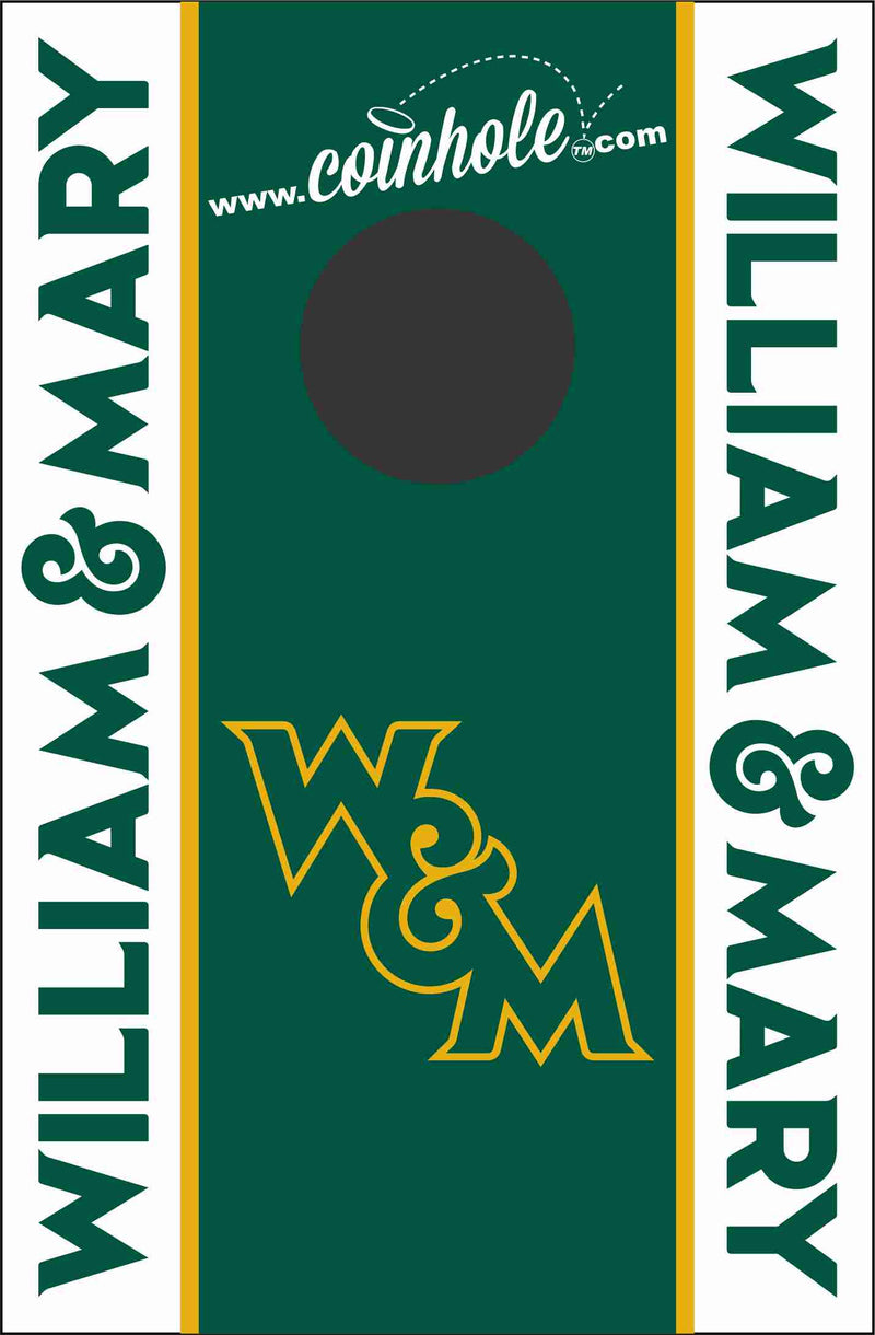 William & Mary Coinhole® Tabletop Game Set