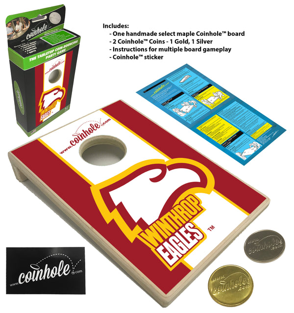 Winthrop University Coinhole® Single Board