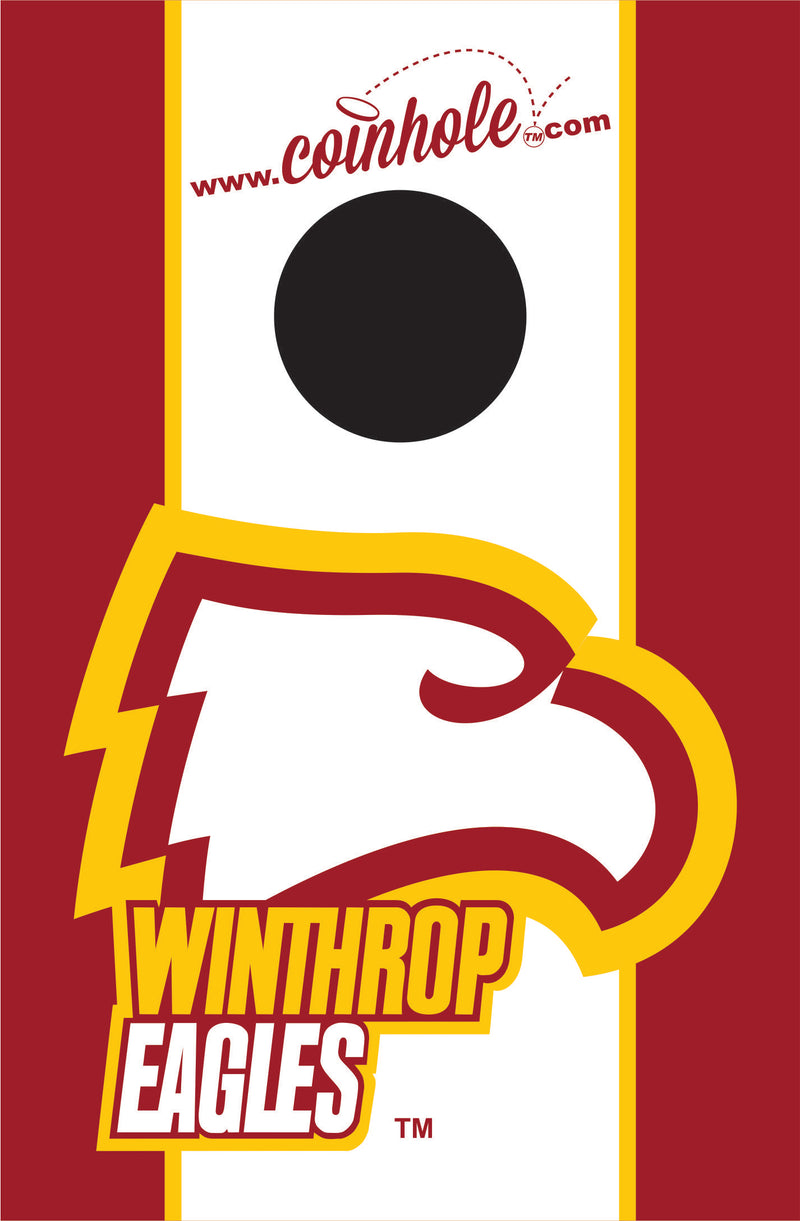 Winthrop University Coinhole® Full Game Set