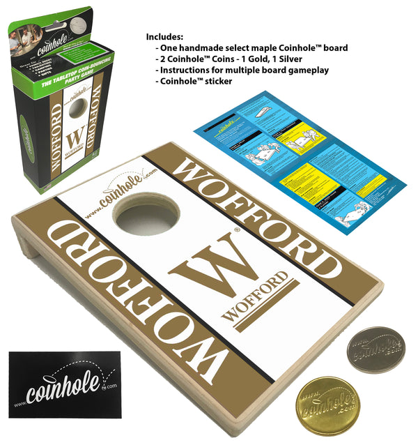 Wofford College Coinhole® Single Board