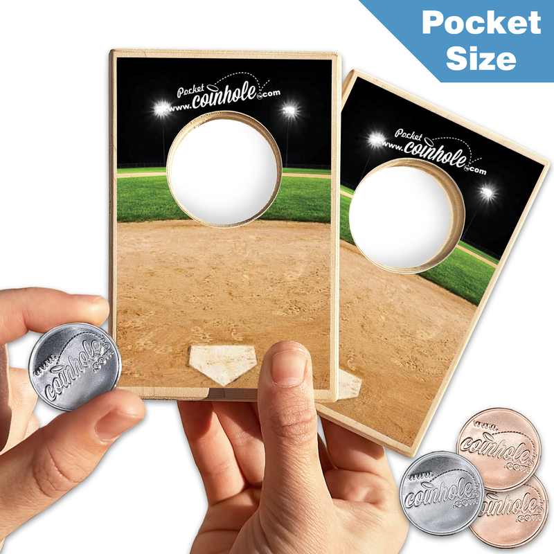 Baseball POCKET Coinhole®