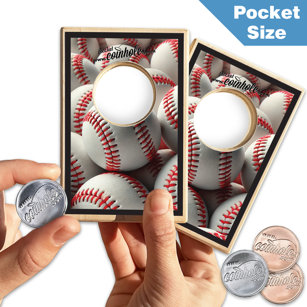 Baseball Balls POCKET Coinhole®