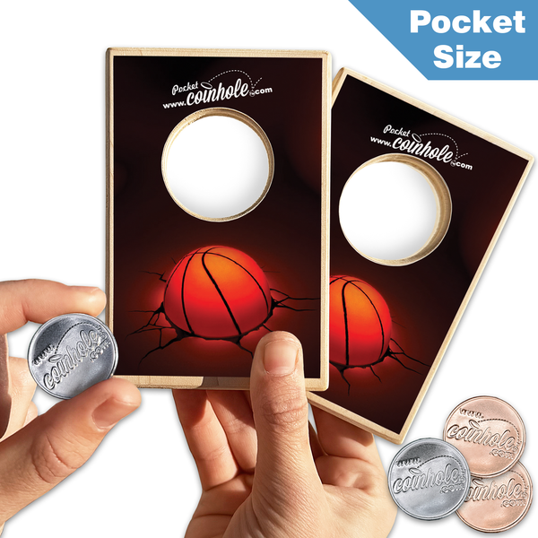 Basketball POCKET Coinhole®