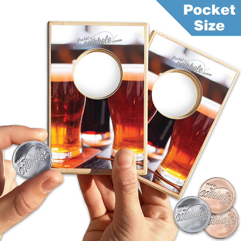 Beer Inspired POCKET Coinhole®