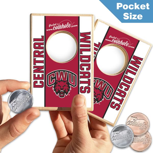 Central Washington University Wildcats POCKET Coinhole®