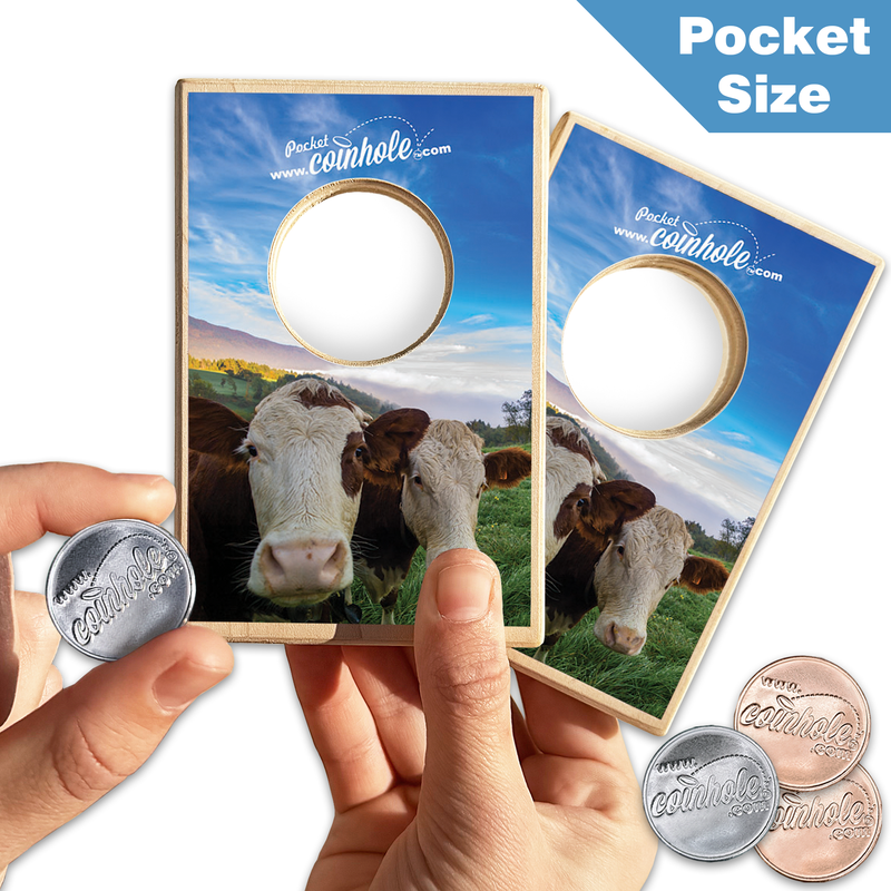 Cows POCKET Coinhole®