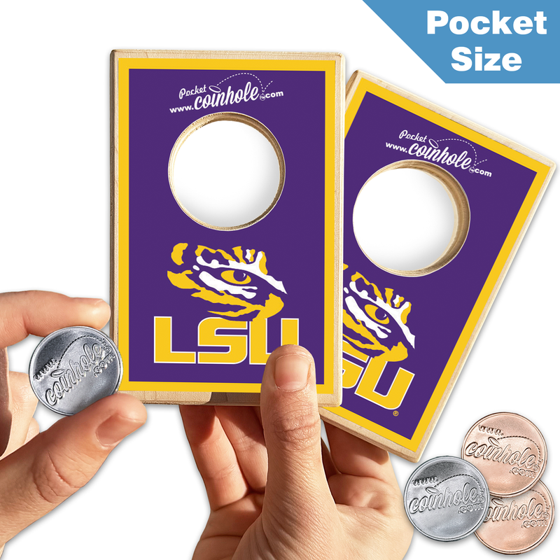 Louisiana State University POCKET Coinhole®