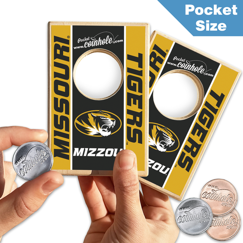 Missouri Tigers POCKET Coinhole®