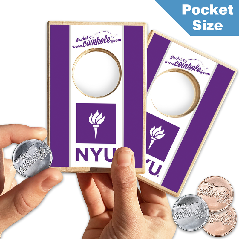 New York University POCKET Coinhole®