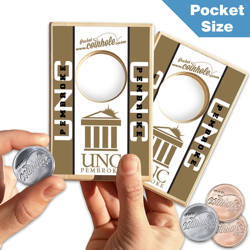 University of North Carolina Pembroke POCKET Coinhole®