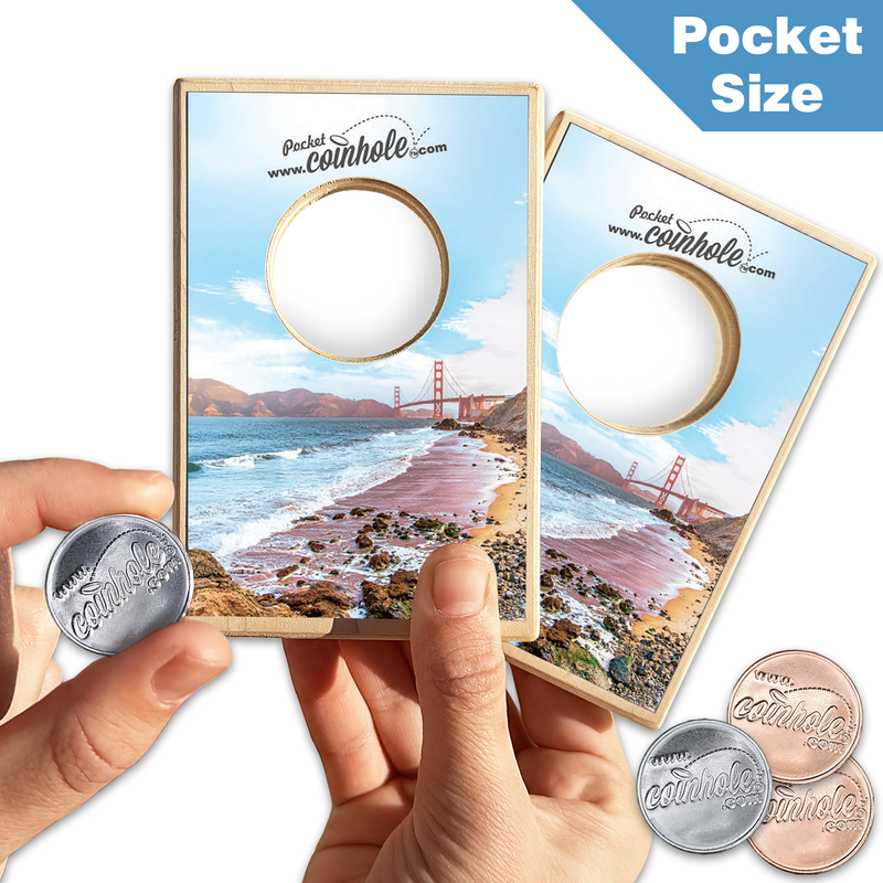 San Fransico California POCKET Coinhole®