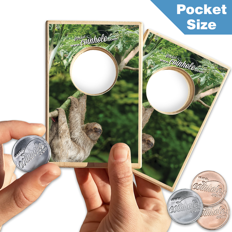 Sloth POCKET Coinhole®