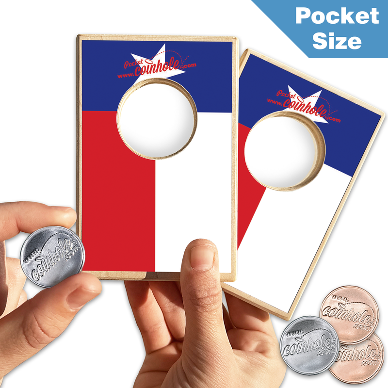 Texas Flag POCKET Coinhole®