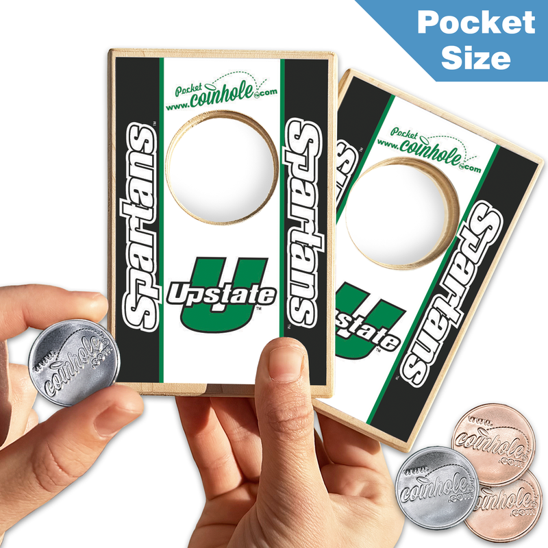 South Carolina Upstate Spartans POCKET Coinhole®