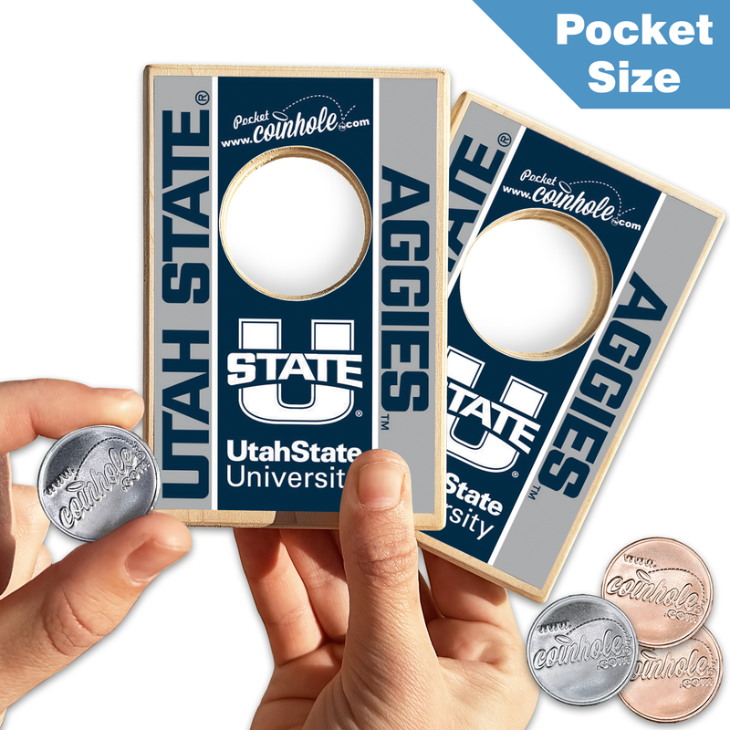 Utah State POCKET Coinhole®