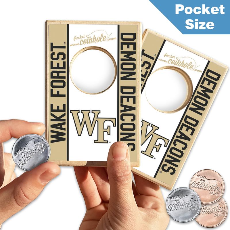 Wake Forest POCKET Coinhole®